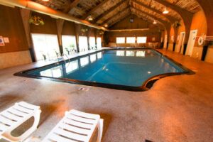 Brewster Green resort indoor pool and spa